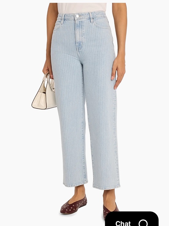 Frame Denim Denim - FRAME Denim Wide Pin Stripe Wide Leg Size 27